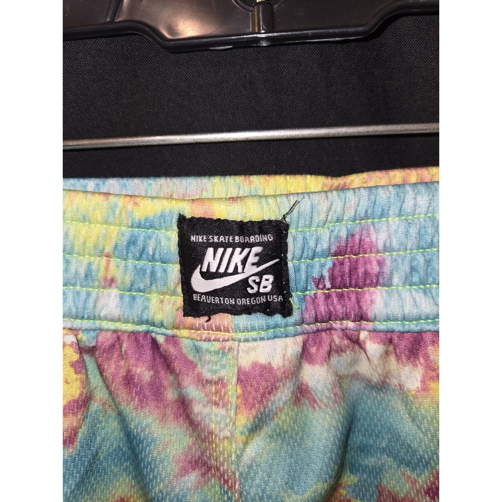Nike Dri Fit SB Girls XL Pink Floral Shorts‎ Drawstring Lined Cute - Picture 7 of 7